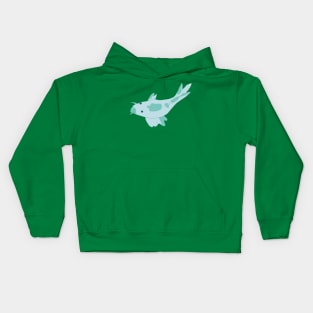 Turquoise Catfish Kids Hoodie